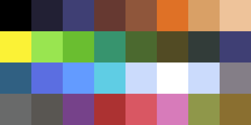 Les palettes de couleurs